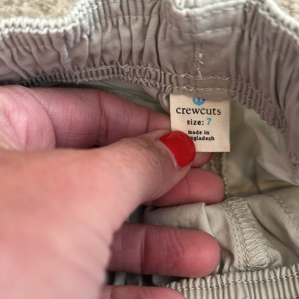 NWT J. Crew Crewcuts Pier Shorts in “Stone”, 7 - Picture 5 of 9